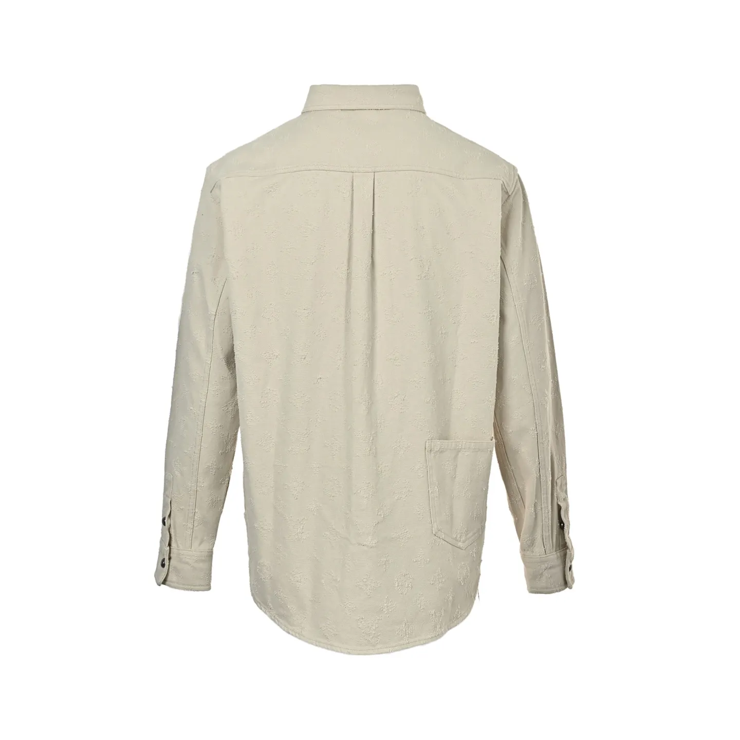 Louis Vuitton/Louis Vuitton presbyopic needle-punched denim shirt jacket